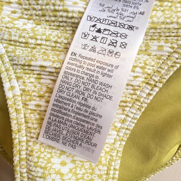 NWT Billabong Women's Little Whispers Tropic Low-Rise Bottoms, size: Large/12 - Picture 9 of 12